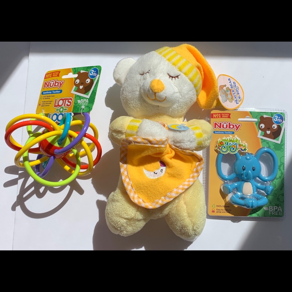 Nubby baby toys with talking plush